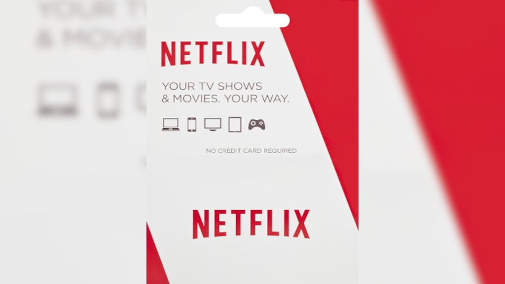 Cartão Netflix 70 Reais