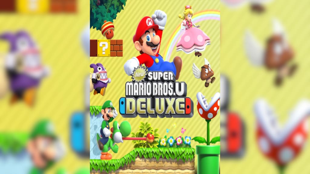 New Super Mario Bros. U Deluxe Switch - Neuf sous blister – Jura Geek Store