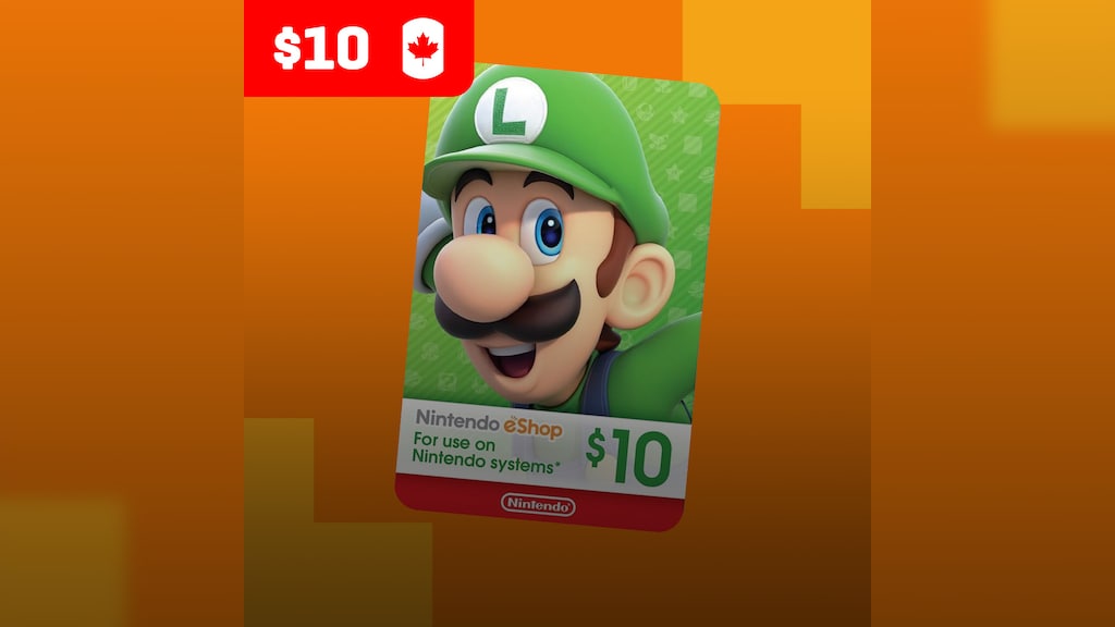 Buy Nintendo eShop Card 10 CAD Nintendo eShop CANADA Cheap G2A