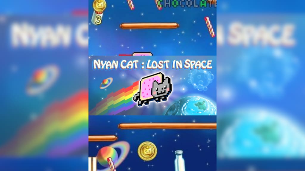 nyan cat in space