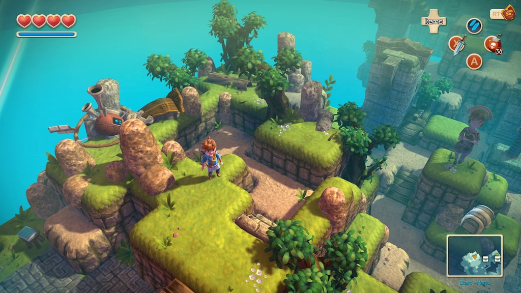 Oceanhorn: Monster of Uncharted Seas PC cheats, trainers, guides