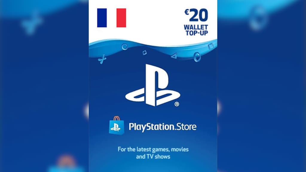 Carte Cadeau 20 EUR (Europe)