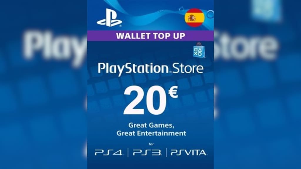 Derfor Derved vi Buy €20 PlayStation Network Gift Card (Spain)