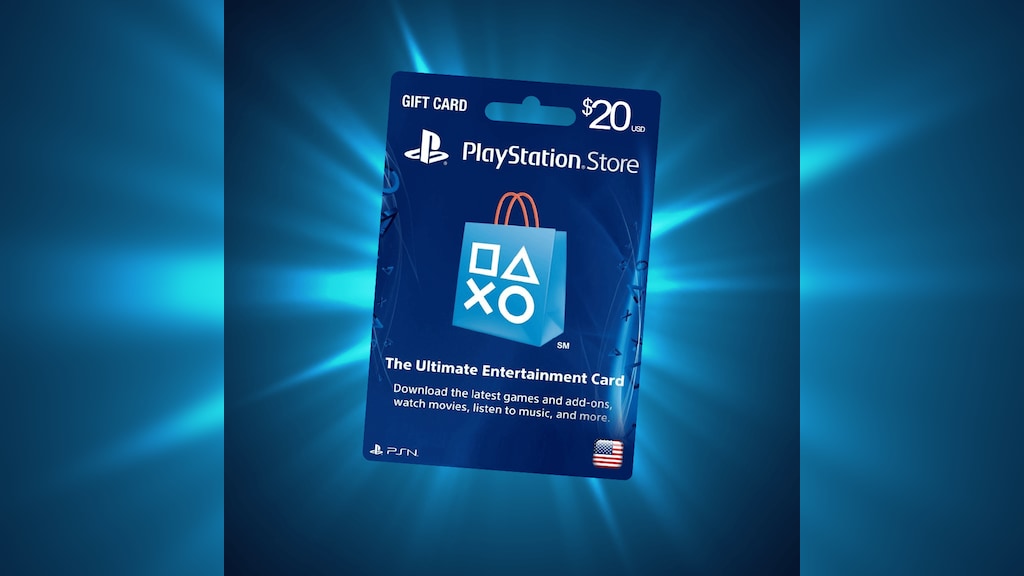PlayStation Network - Buy 20 USD PSN Gift Card (US)