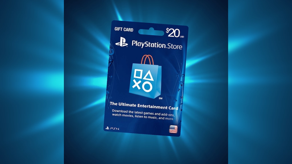 20 dollar playstation on sale gift card