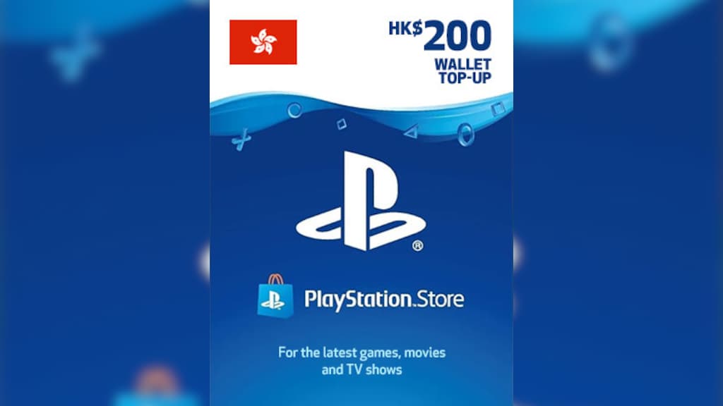 PSN Card 200 HKD  Playstation Network Hong Kong digital for PSP, PS3, PSP  Go, PS Vita, PS4, PS5