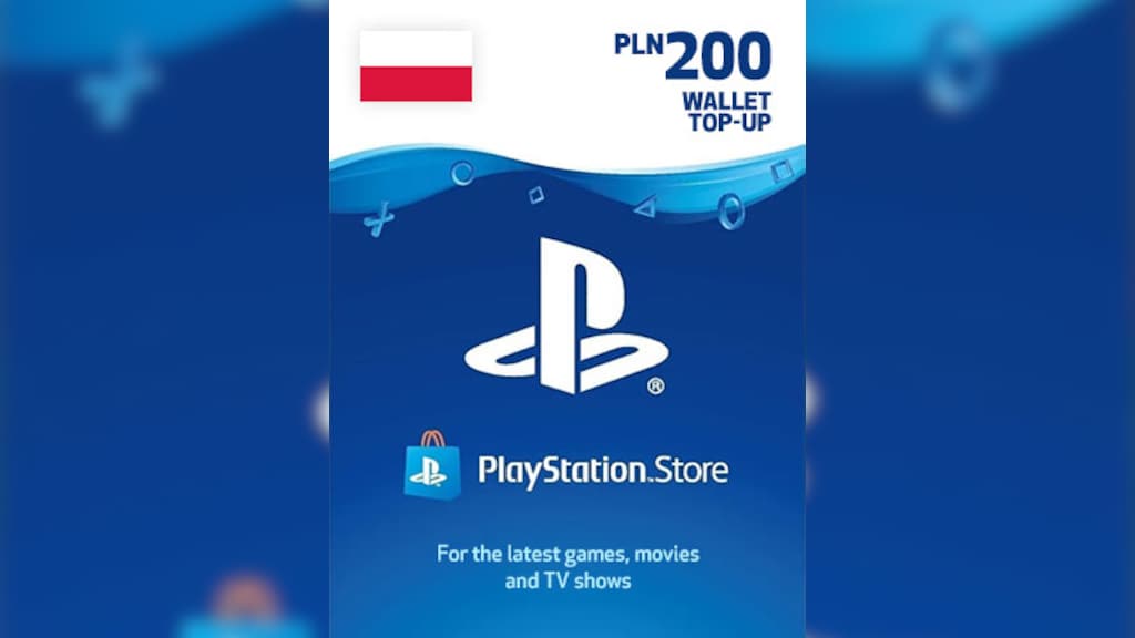 Buy PlayStation Network Card 200 PLN Playstation Store