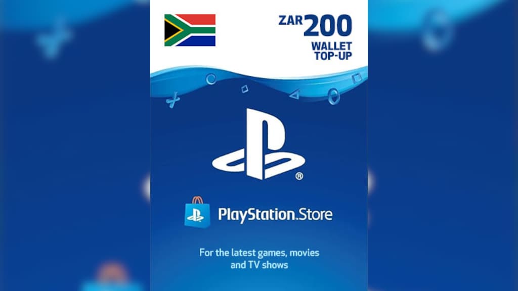 Buy PlayStation Network Gift Card 200 ZAR - PSN SOUTH AFRICA