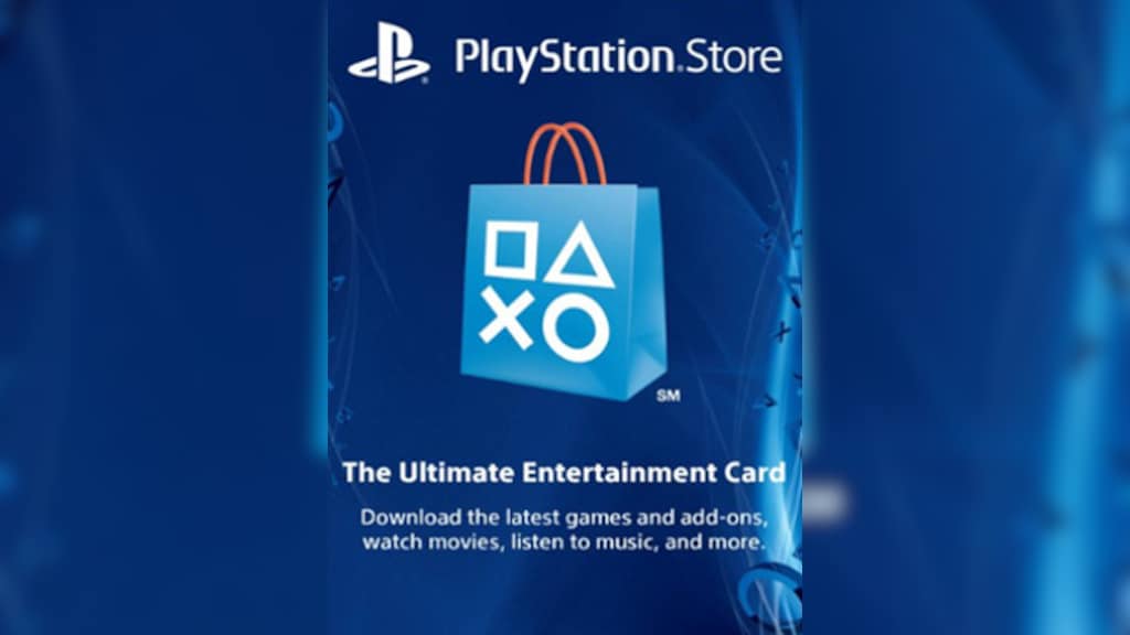 Sony PlayStation Physical Gift Cards Multi-Pack (3 x Cards)
