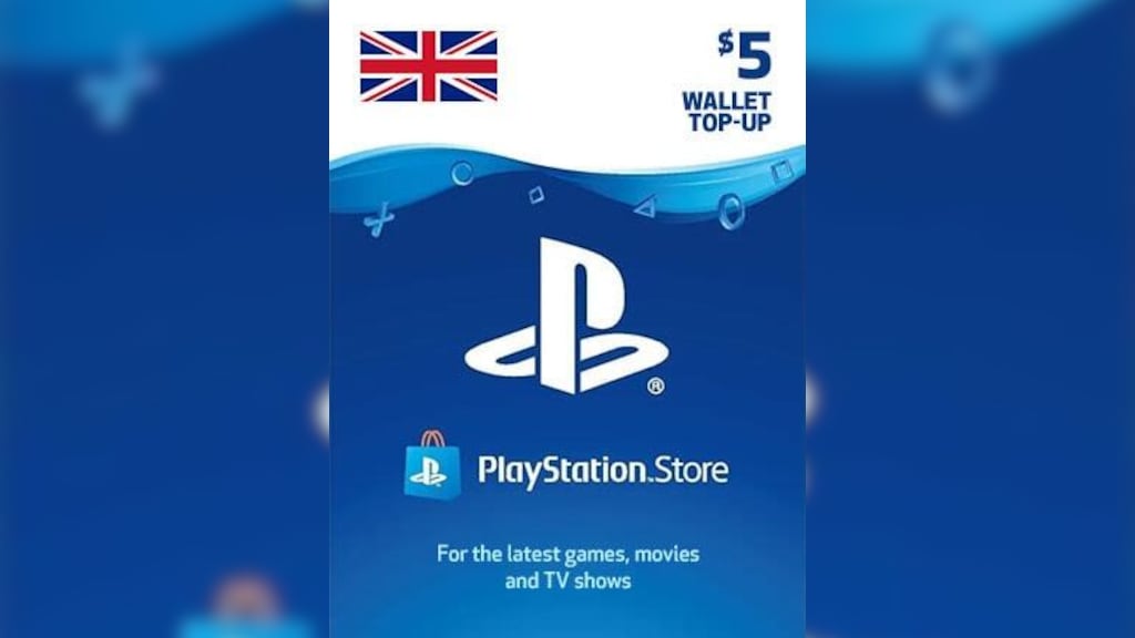 5 gbp on sale psn card