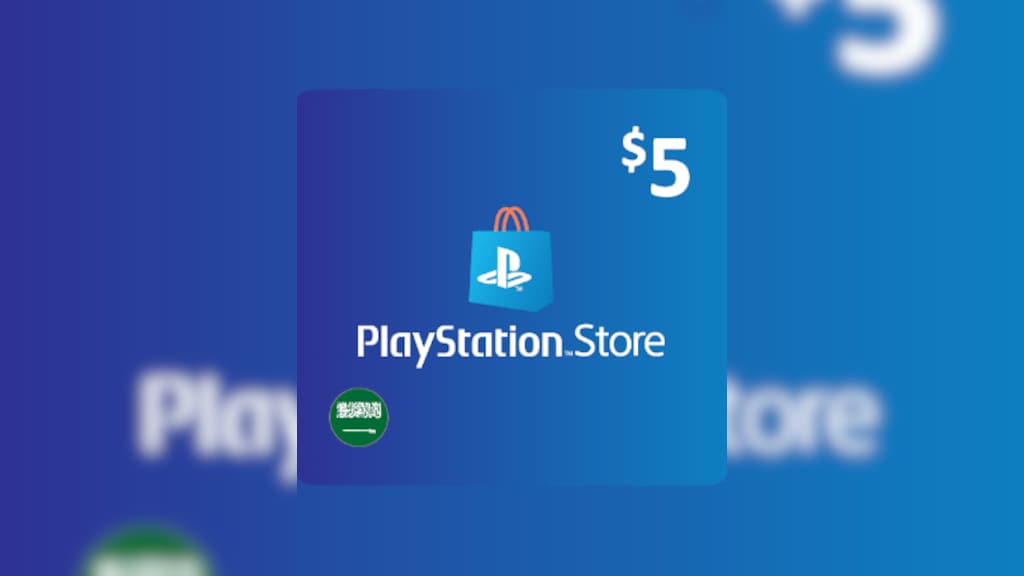 5 usd psn store card