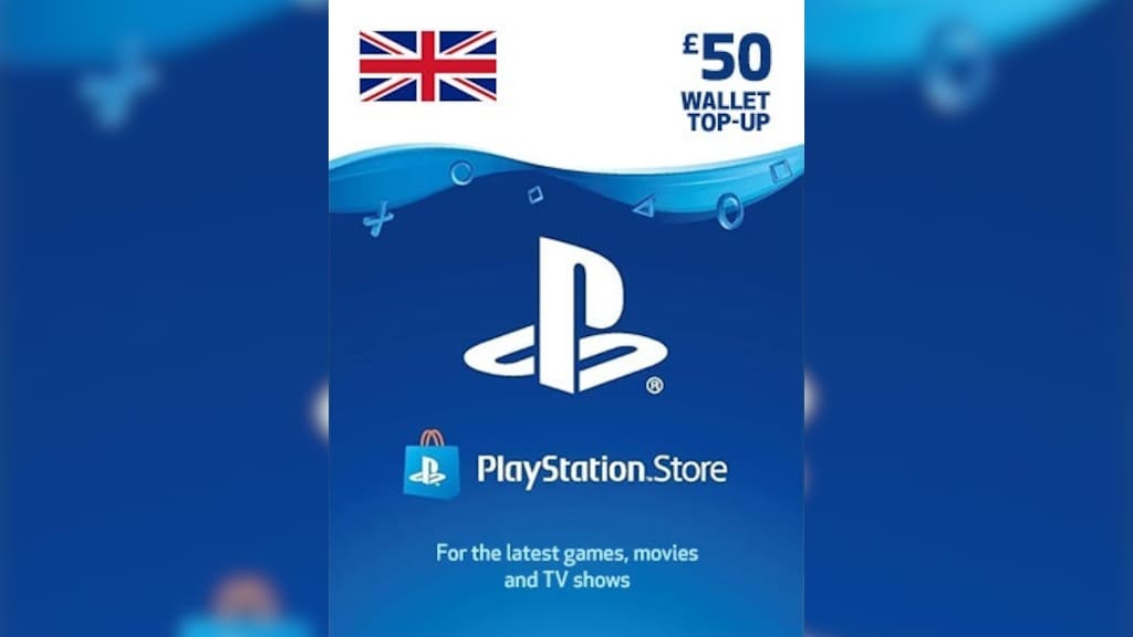 50 PlayStation Store Gift Card  PSN UK Account [Code via Email] : .co .uk: PC & Video Games
