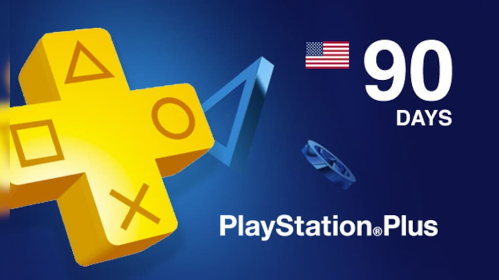3 Month Playstation Plus Membership (PS+) (USA)