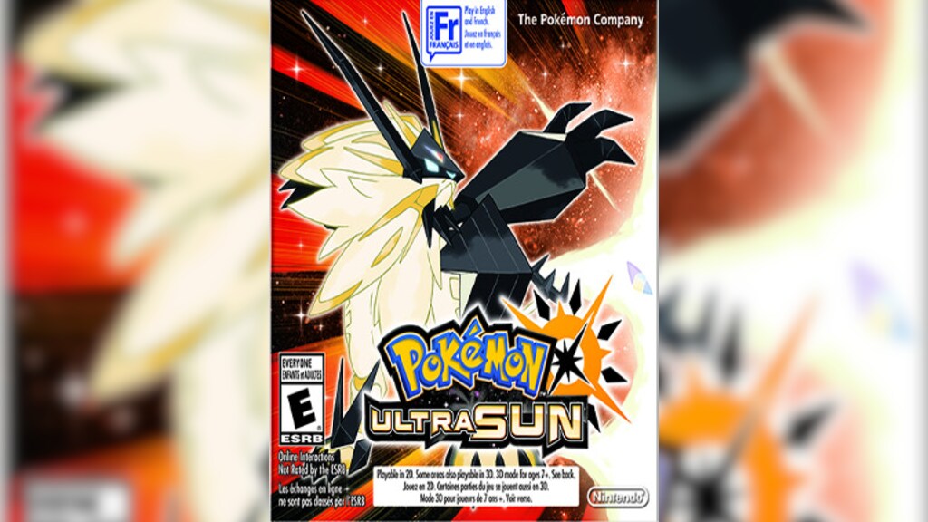 Pokemon ultra sun sales eshop