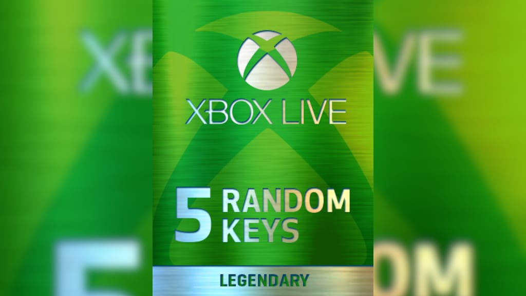 Xbox live deals gold keys