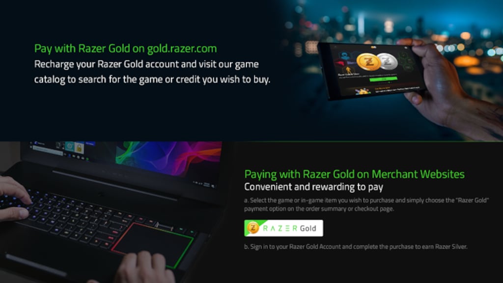 Razer Gold Global $50 USD - Jad Electronics