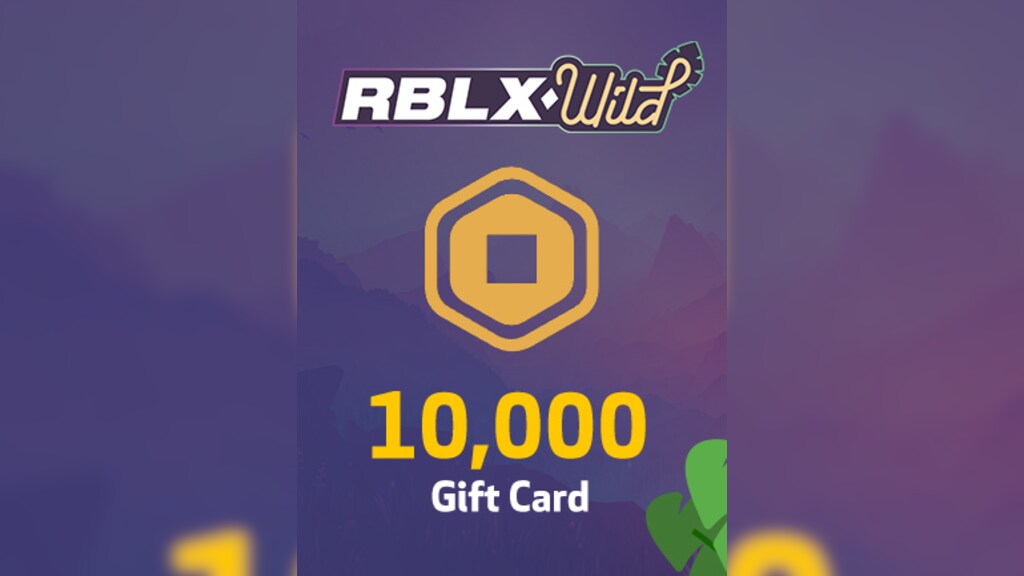 Buy RBLX Wild Balance Gift Card 10k Digital Code