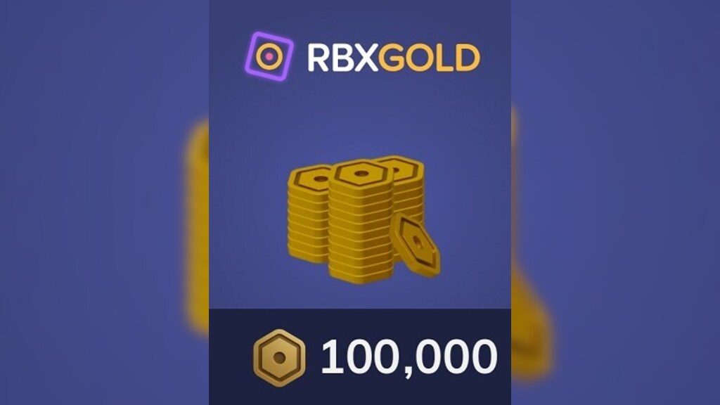 RBXGOLD 100000 Balance Gift Card