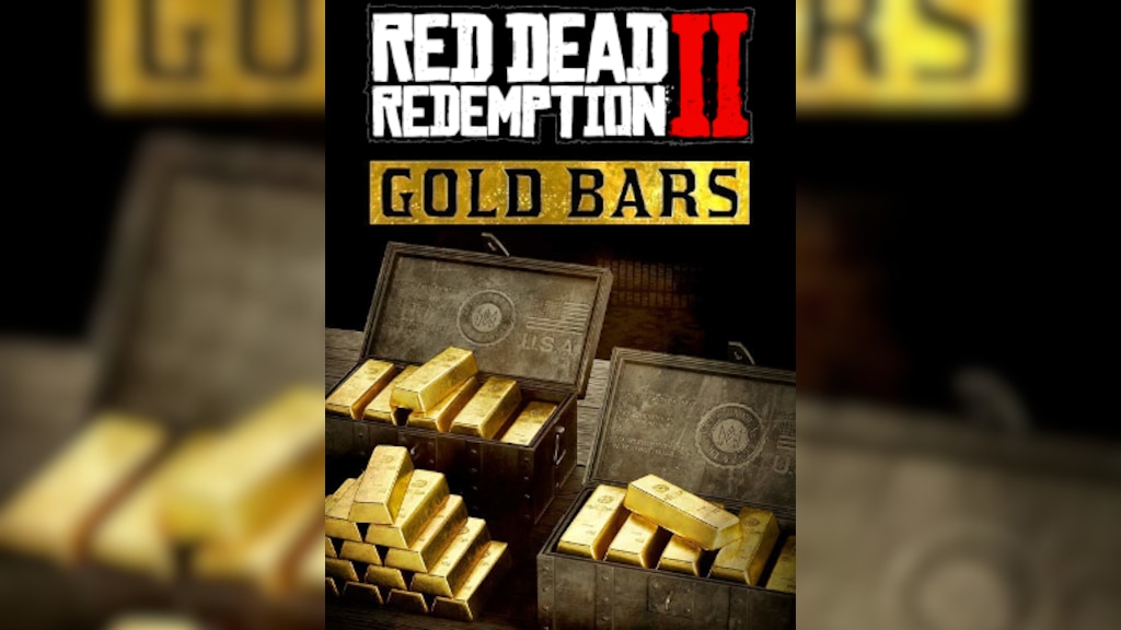 Buy RDR 2 Account, 100 GOLD BARS, 10000$ CASH