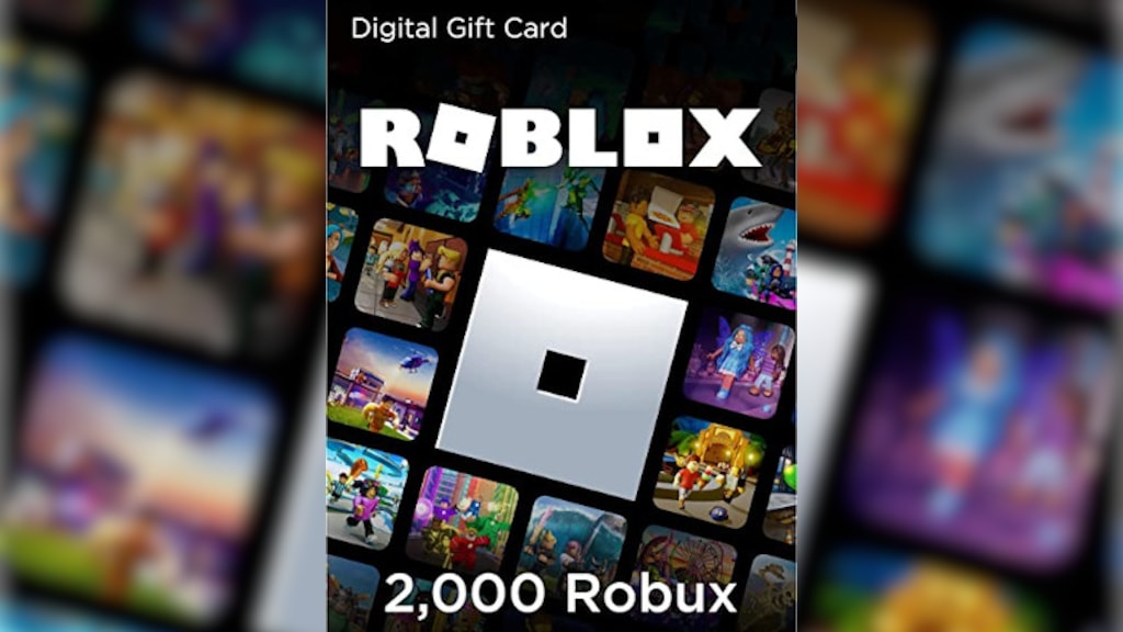 Buy Roblox Gift Card 2 000 Robux (PC) Roblox Key