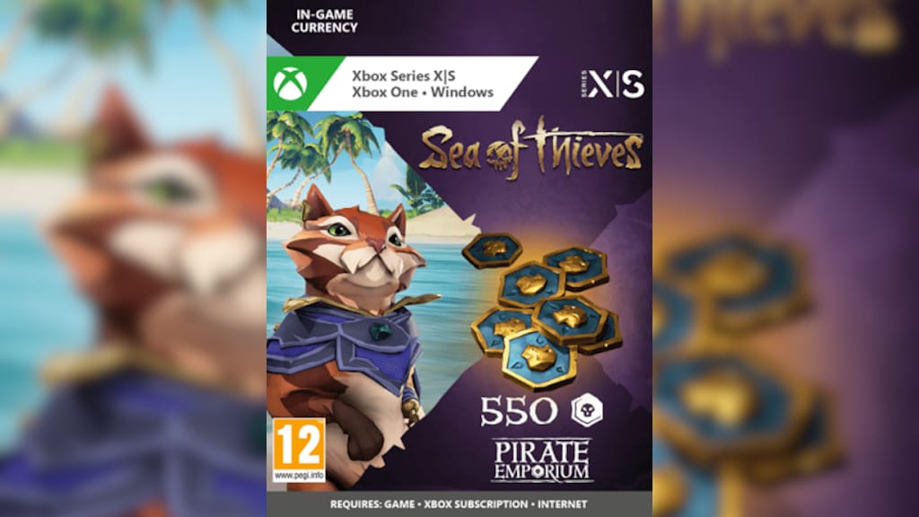 Download Xbox Sea of Thieves Captains Ancient Coin Pack 2550 Coins