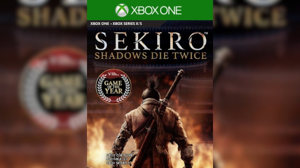 Sekiro Shadows Die Twice - Xbox One