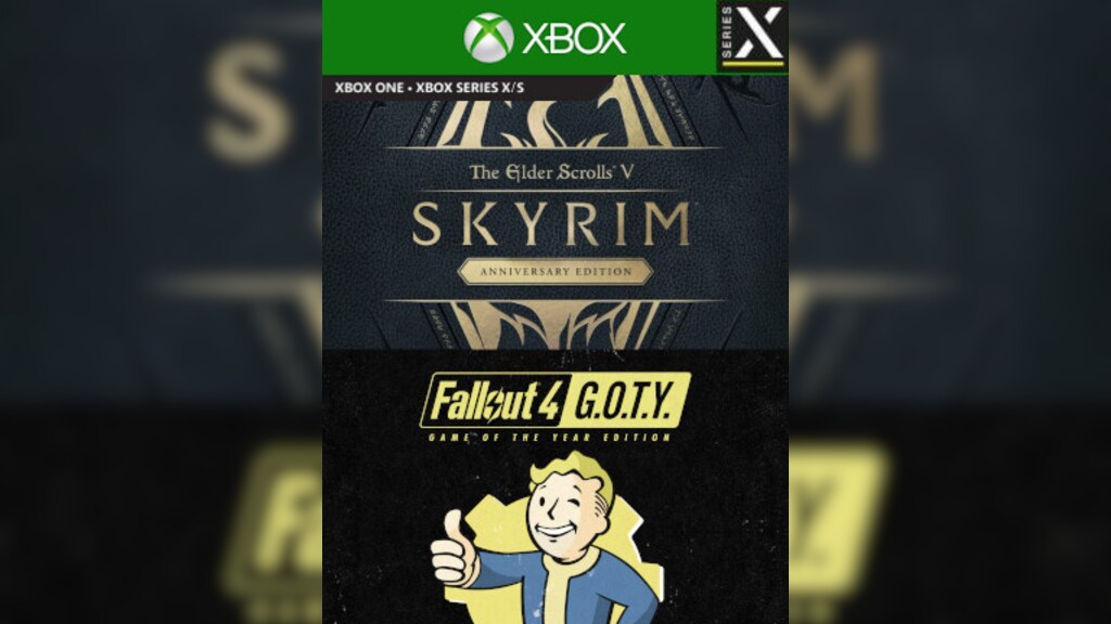 Fallout 4 goty clearance skyrim bundle