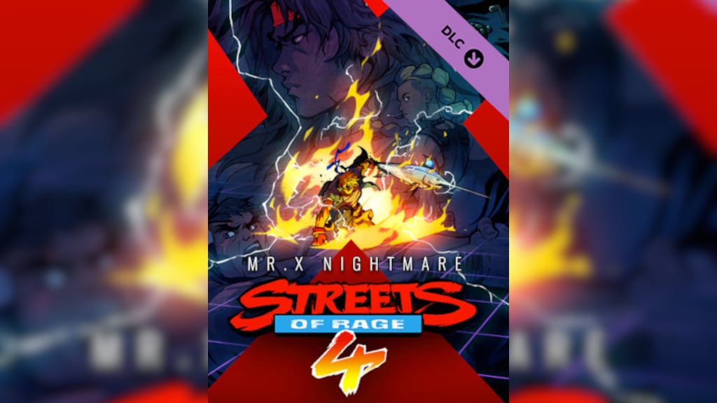 Streets of Rage 4 'Mr. X Nightmare' appears on SteamDB teasing possible DLC