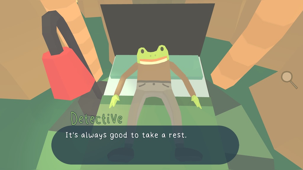 The Haunted Island: A Frog Detective Game Image