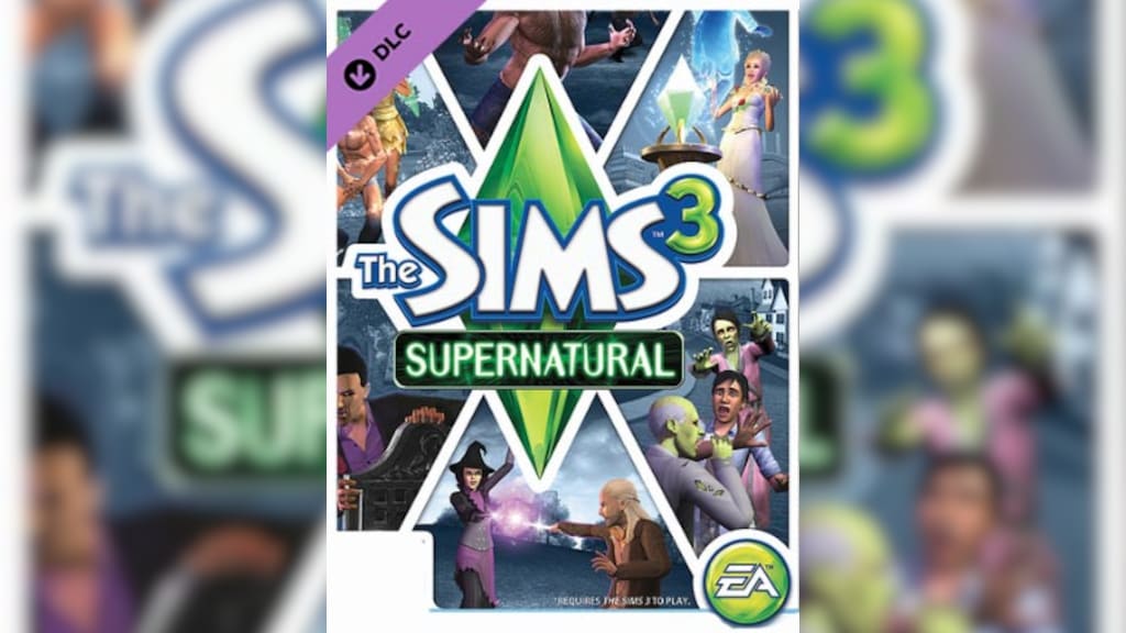 The Sims 3 Supernatural Expansion Pack DLC for PC Game Origin Key Region  Free