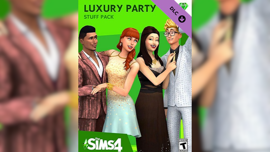 The Sims 4 Luxury Party Stuff Pack DLC for PC Game Origin Key Region Free