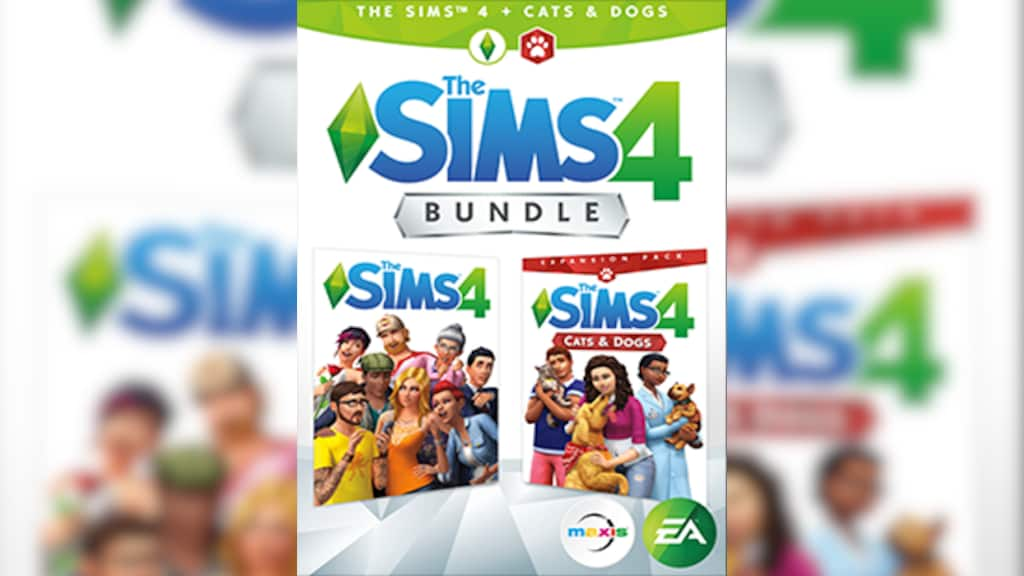 The Sims 4 Plus Cats and Dogs Bundle (PS4)