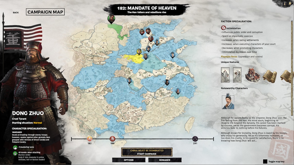 Buy Total War Three Kingdoms - Mandate of Heaven DLC Cd Key Steam Europe