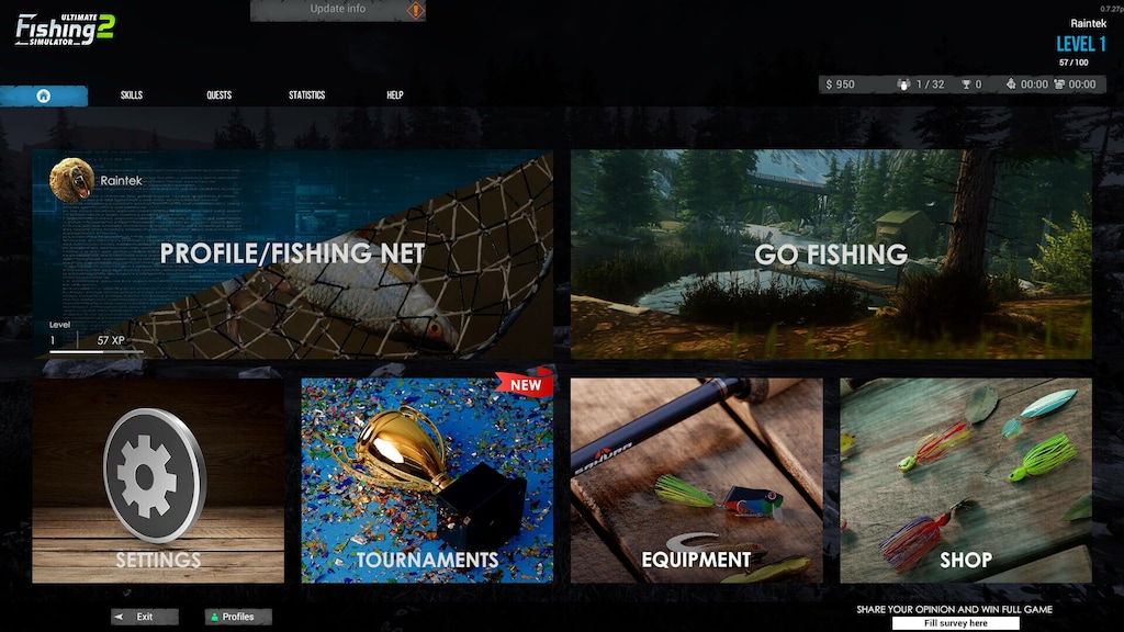 Buy Ultimate Fishing Simulator 2 (PC) - Steam Key - GLOBAL - Cheap