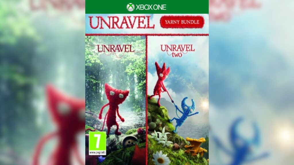 Unravel 1+2 - Yarny Bundle - Xbox One - Console Game