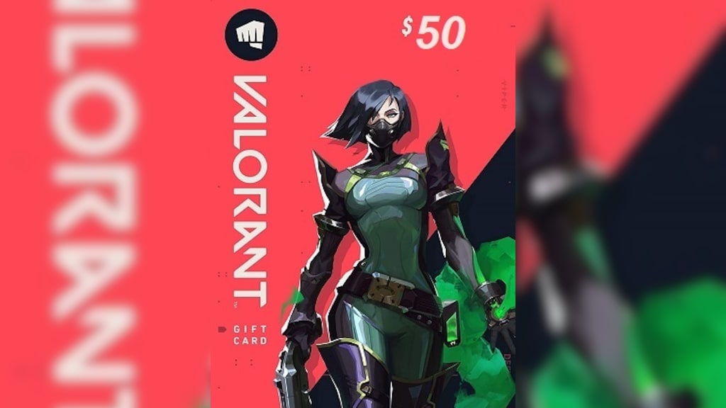 Valorant – VP Card – RIOT GAMES R$ 50 Reais – WOW Games