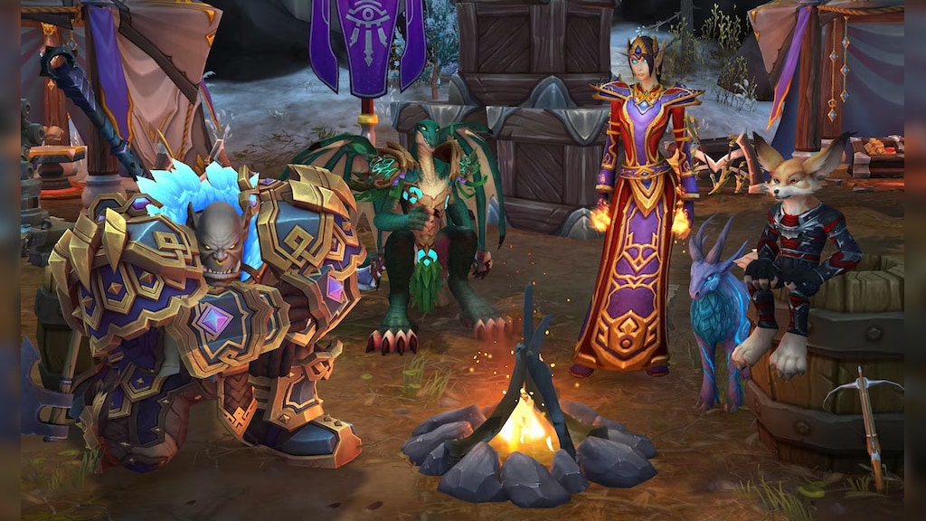 Warbands system designed to share progression