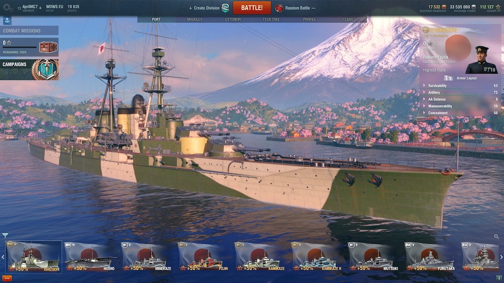 FREE Chess Ultra and World of Warships - Starter Pack: Ishizuchi
