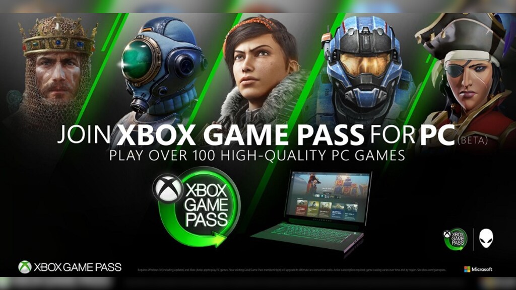 Xbox Game Pass 12 Meses (PC) Key preço mais barato: 73,86€