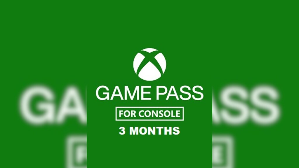 3 month deals xbox game pass