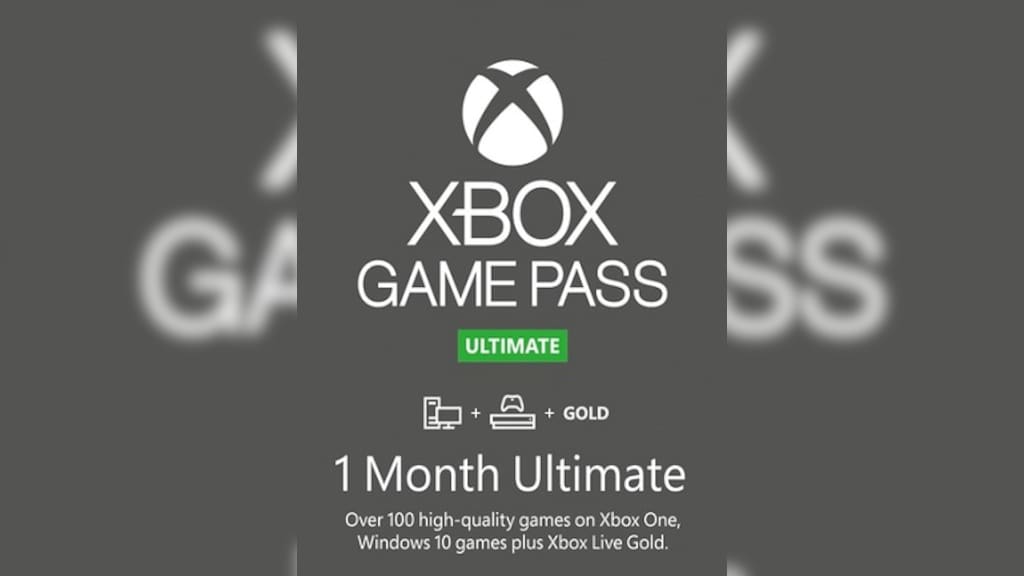 Buy Xbox Game Pass Ultimate 1 Month - Xbox Live Key - TURKEY