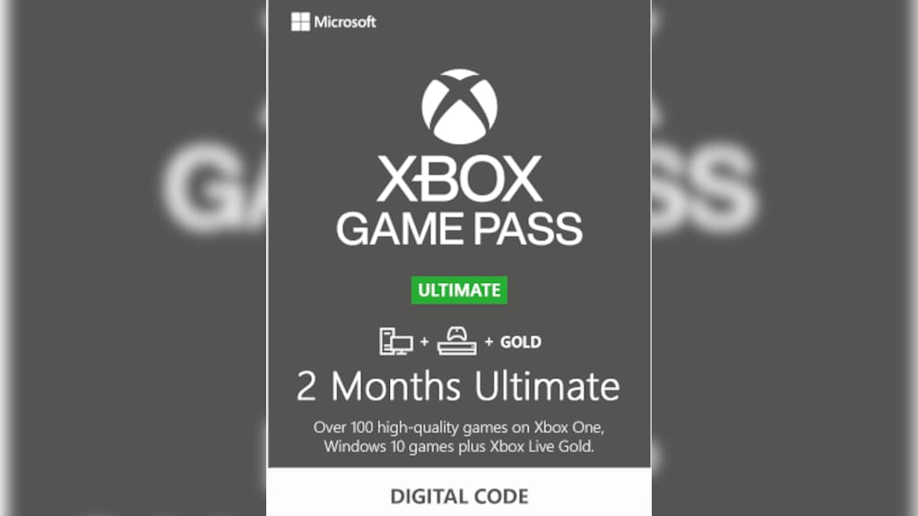 Xbox Game Pass Ultimate – 14 Days TRIAL Subscription (Xbox One/ Windows 10)  Xbox Live Key GLOBAL