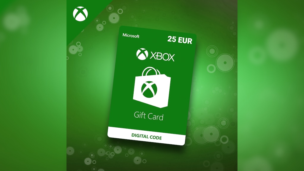 Buy Xbox Gift Card 25 Digital Code EU