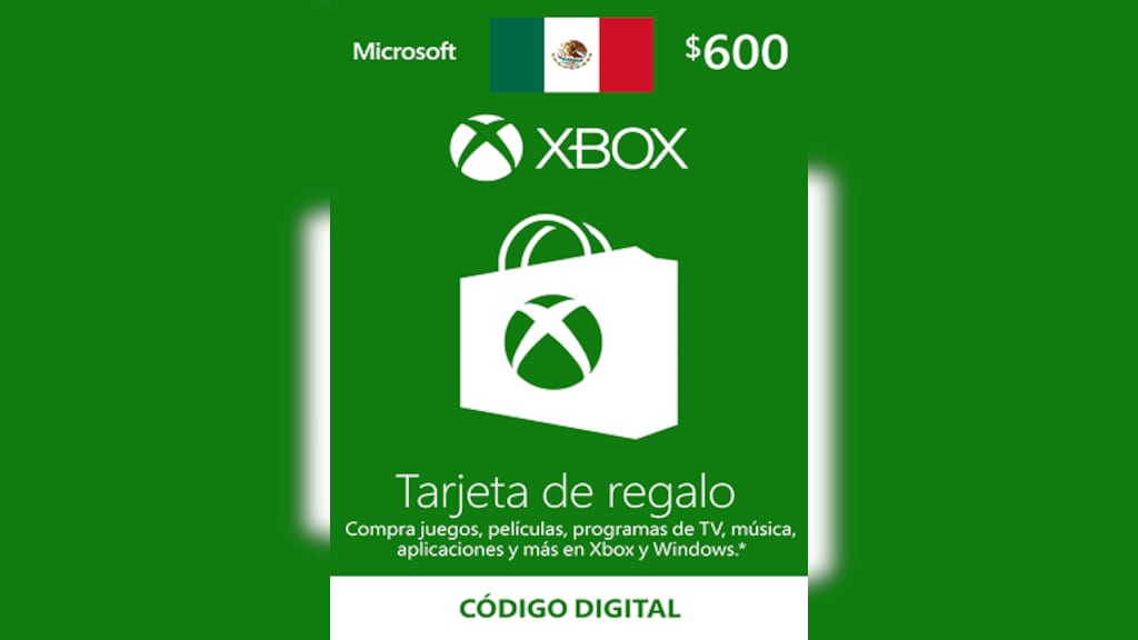 Xbox gift 2025 card key