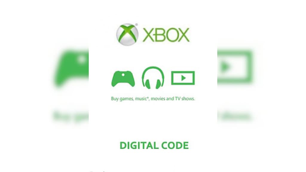 Gift Code Digital Buy Xbox 75€ Card (EU)