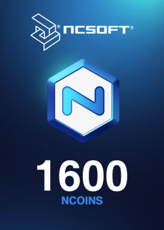 1600 NCoins NCSoft Code EUROPE - 1