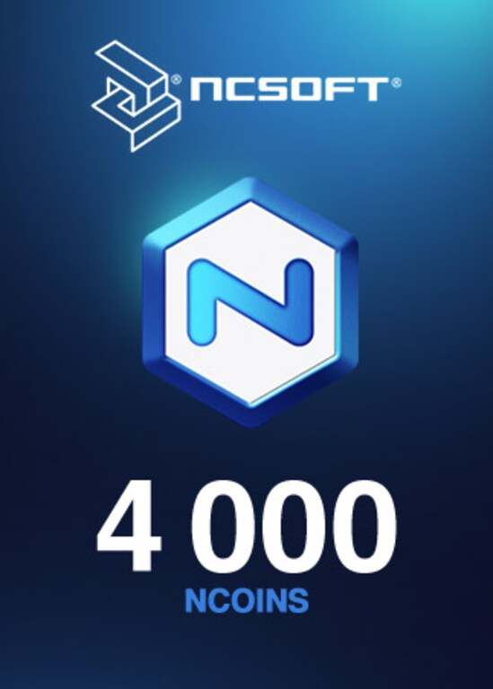4000 NCoins NCSoft Code EUROPE - 1