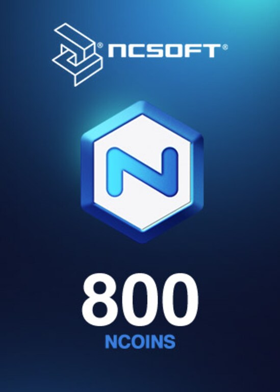 800 NCoins NCSoft Code EUROPE - 1