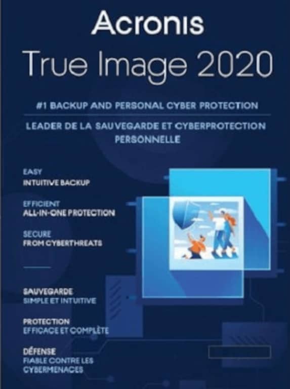 Acronis True Image Backup Software 2020 PC, Android, Mac, iOS - (5 Devices, Lifetime) - Acronis Key GLOBAL - 1