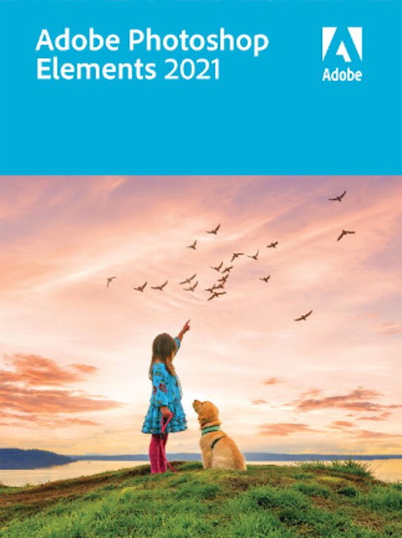 Adobe Photoshop Elements 2021 (PC/Mac) - Adobe Key - GLOBAL - 1
